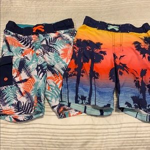 Boys Swim Trunks Shorts Lot Size M(8-10)